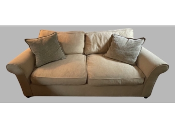 Large Fabric Love Seat - Non Smoker Or Pets