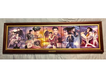 Set Of 5 Limited Edition Elvis Plates For “From Stage To Legend” 2000 Wall Decor