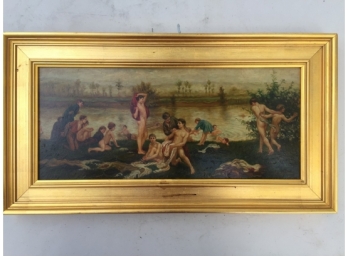 Oil On Board Signed K. Spelkar; Spencer?