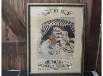 La Bible Framed Poster