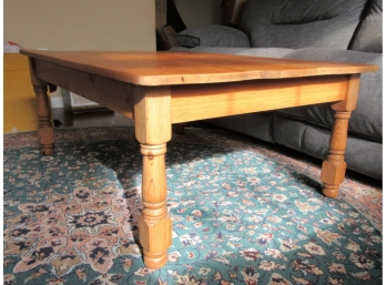 Reused Pine Modern Coffee Table