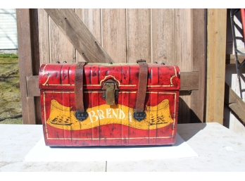 Vintage Metal Trunk