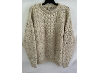 Carriage Donn Wool Sweater Made In Ireland Size M (fits On The Large Side)