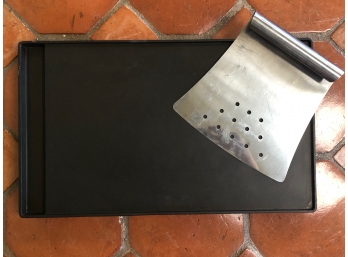 24x13 Stove Top Griddle Pan And Oversized Spatula