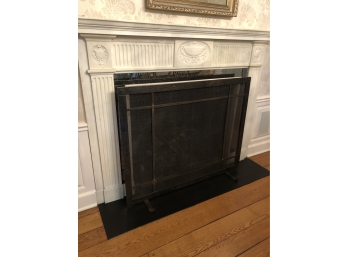 Handmade Cast-iron Fireplace Screen