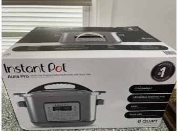 New! Instant Pot Aura Pro 8 Quart