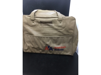 Mid Century  American Airlines Carry On Vinyl Bag