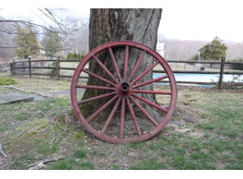 Antique Wagon Wheel