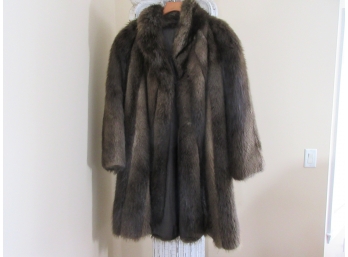 Vintage 1980's Sheared Beaver Ladies Coat