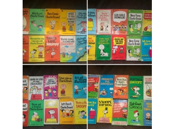 Large Collection Of Peanuts Books