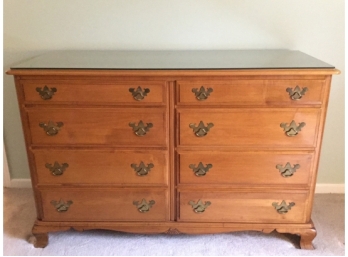 Kling Solid Maple Eight Drawer Dresser