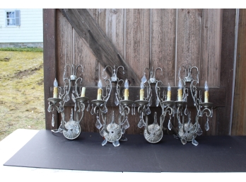 Set Of 4 Sconces