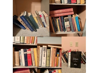 Collection Of Reference Books Mostly Antique Books - Over 50 Books