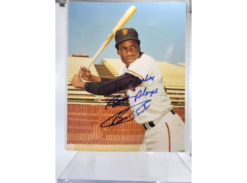 Bobby Bonds Signed 8 X 11 Photo