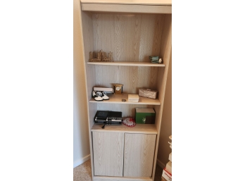 Shelving Unit, Bookshelf With Cabinet