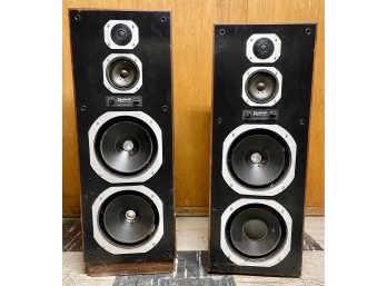 Vintage Radian Research Stereo Speakers