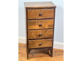 DIMINUTIVE and USEFUL PINE CHEST of DRAWERS