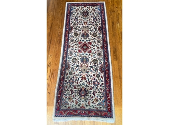 IRANIAN HAND KNOTTED WOOL ORIENTAL RUNNER