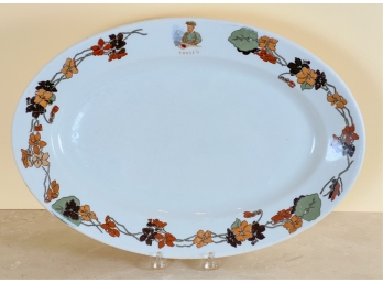 ONONDAGA POTTERY CO 'KRUSE'S' MEAT PLATTER