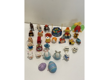 Vintage Wind Up Toy Lot 4