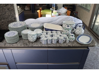 HUGE SET OF Villeroy & Bosch Switch Cordoba Plate Bowls Serving Trays And More!