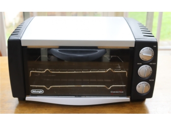 DeLonghi EO1251 Silver Rotary Buttons Convection Toaster Oven Grill Baking