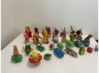 Vintage Wind Up Toy Lot 1