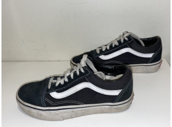 Black Laceup VANS SNEAKERS Mens 3.5!womens 5