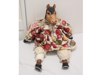 Horse Doll In Dress