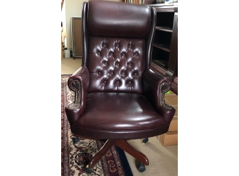 HIGH BACK BUTTON TUFTED EXECUTIVE OFFICE CHAIR