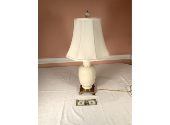 Vintage Lenox Swan Table Lamp