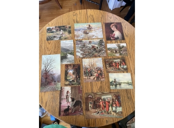 Lot Includes Thirteen Colortype Pictures