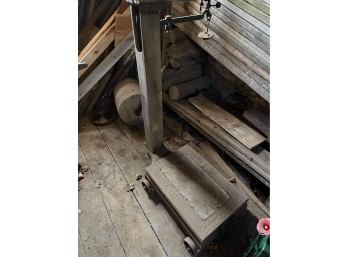 Antique Platform Scale