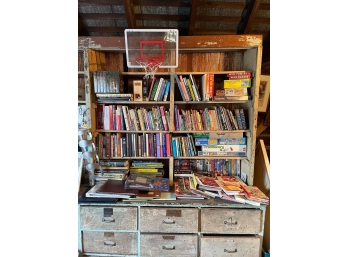 Lot Includes Books And Games