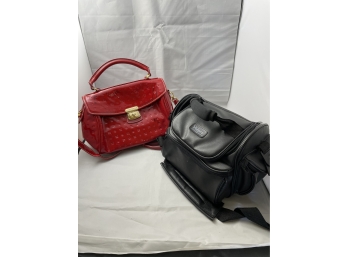 Handbag And A Camera Bag