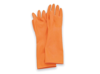 Honeywell Safety Products AK1815/0/9 Orange Latex Chemical Resistant Gloves (300 Pairs)