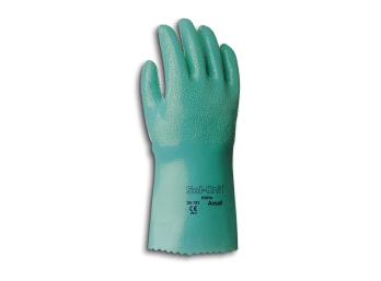 Ansell Sol-Knit 39-122 Green Nitrile Coated Gloves (11 Dozen Pairs)