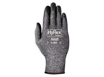 Ansell HyFlex 11-801 Nitrile Palm Coated Knitted Gloves  (18 Dozen Pairs)