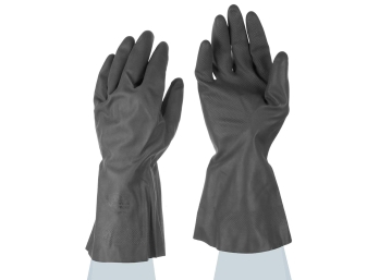 Ansell Neoprene 29-845 Unlined 12-inch Chemical Resistant Gloves (11 Dozen Pairs)