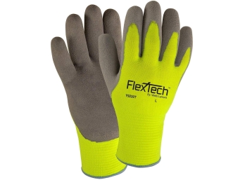 Wells Lamont FlexTech High-Vis Unlined Nitrile Palm Gloves - Y9239 (120 Pairs Size L)