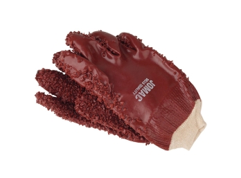 Wells Lamont Jomac PERM RUFF RED PVC CHIP GLOVE PR4100L