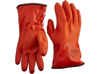 SHOWA® ATLAS® 460 Rough PVC Coated Chemical Resistant Cold Temperature Gloves