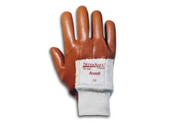 Ansell Nitrasafe 28-348 Foam Nitrile Glove, Cut Resistant, Palm Coated  Kevlar And Jersey Liner (22 Dozen )