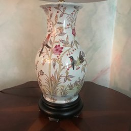 11 - Asian Ceramic Table Lamp