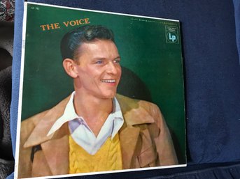 Vintage Vinyl Album The Voice Frank Sinatra