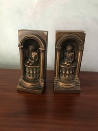 318 - Pair Decorative Bookends