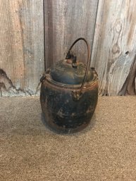 223 - Rare Antique Cast Iron Pressure Pot Clarks