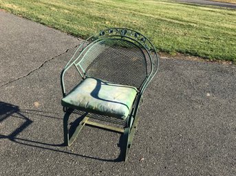 Metal Outdoor Spring Rocker