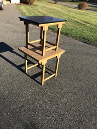 Pair Mid Century Asian Style Tables