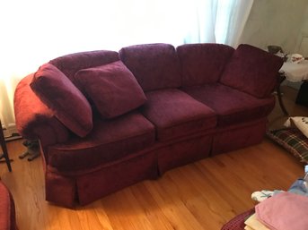 4 - Maroon Sofa